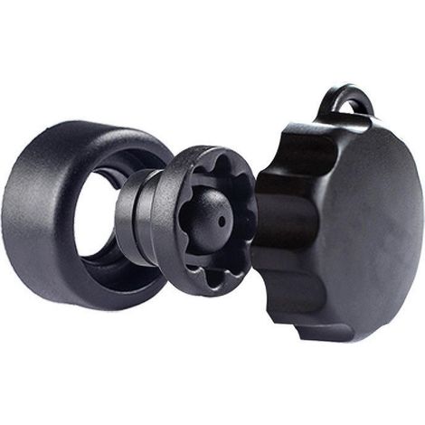 Bouton antivol pour moto, résistance à la friction et excellente isolation thermique, verrouillage antivol pour moto (1/5)