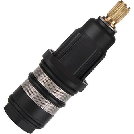 Bobine thermostatique en laiton, cartouche thermostatique de rechange, noyau de valve d'eau froide et chaude (1/5)