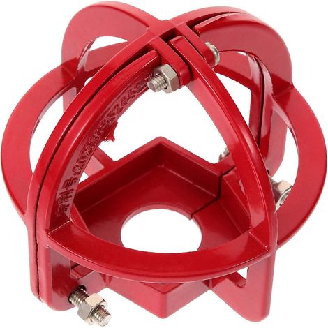 Couvercle de protection métallique pour sprinkler, compatible rouge, compatible (1/5)