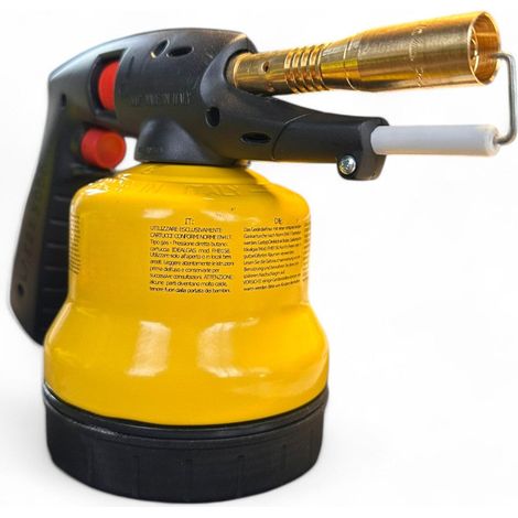 Saldatore cannello professionale portatile a gas butano con accensione piezo elettrico Laser3000