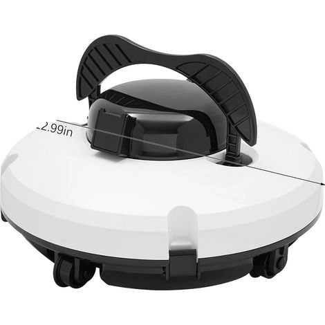 Robot aspirapolvere senza fili per piscine, potente aspirazione, navigazione intelligente, BIANCO (1/2)