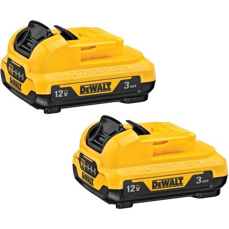 Dewalt DCB124 XR Slide Battery Pack 12V 3.0Ah Li-ion DCB124-XJ - Fits 10.8v X 2 (1/3)