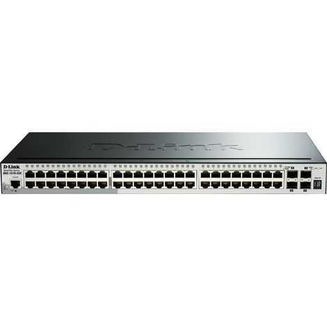 D-Link DGS-1510-52X - Géré - L3 - Gigabit Ethernet (10/100/1000) - Full duplex - Grille de montage - 1U (DXS-1210-10TS) (1/3)