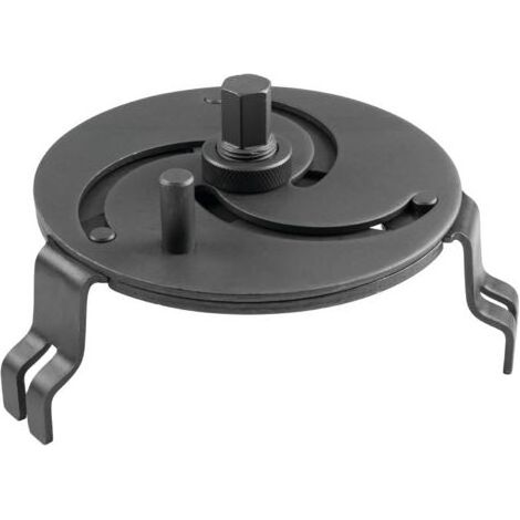 Clé à molette réglable pour Couvercle de Pompe à Carburant de Voiture avec 3 mâchoires 100 à 170 mm (1/4)