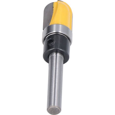 Fraise à affleurer en acier haute dureté 45 avec revêtement PTFE, pour tiroirs et fond de jardin profond 6 x 1/2 (1/5)