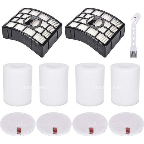 2 HEPA-Filter + 4 Schaumstoff- und Filzfilter für Shark-Staubsauger, Vergleich (1/4)