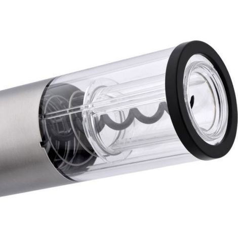 Tire-Bouchon Electrique Rechargeable - Acier Inoxydable - Pour Vin Champagne - 30 Bouteilles Par Charge - 1 Pièce (1/5)