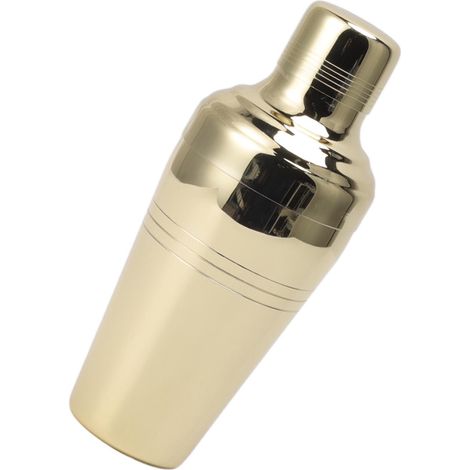 Cocktailshaker aus Edelstahl 304, Getränkemixer, Heimbar-Set, Barzubehör, 510 ml, Gold (1/5)