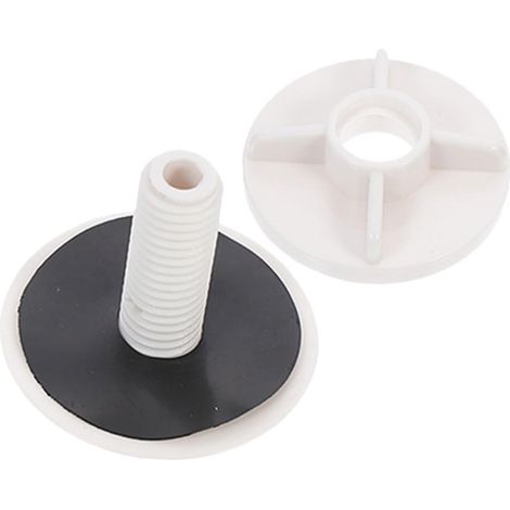 Cache-trou Robinet la Cuisine pour Évier ABS Blanc, 1 Pièce (1/5)