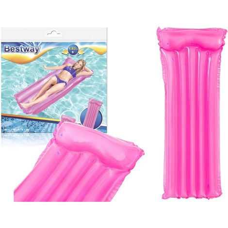 Materassino gonfiabile per nuoto rosa 183 x 76 cm Bestway 44013