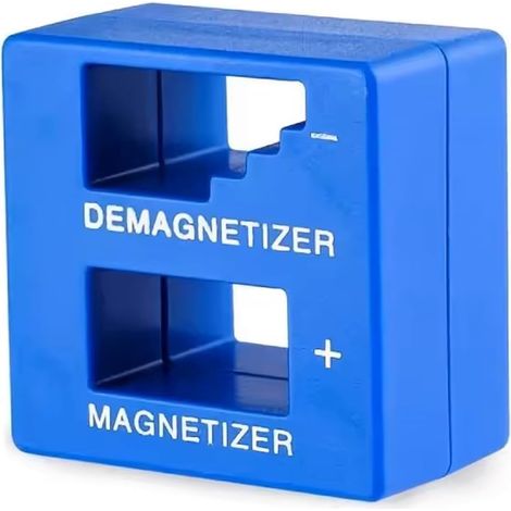 Magnétiseur et démagnétiseur professionnel pour tournevis, outil magnétique 2 en 1 pour embouts, forets, pinces et vis, aimanteur portable en plastique résistant