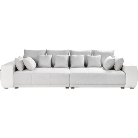 Sofa 4 Seater TORPO Fabric Light Beige (1/5)