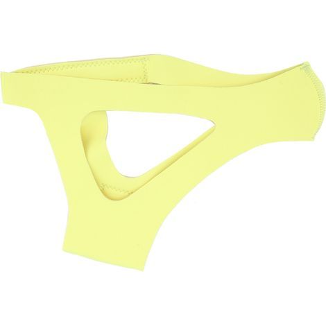 Bandeau de menton anti-ronflement réglable - Sangle de maintien de mâchoire respirante (Jaune) (1/5)