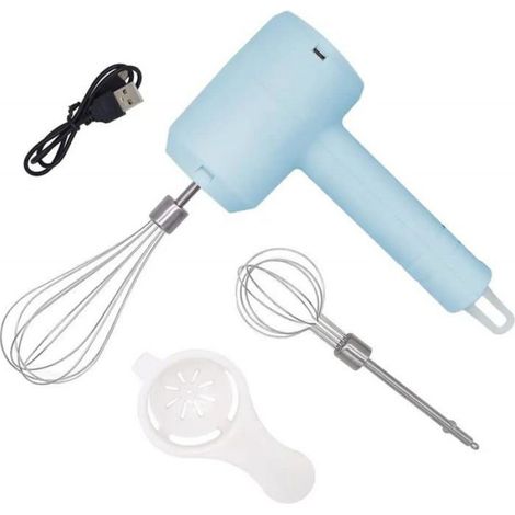 Batteur à main électrique batteur à oeufs USB rechargeable (1/4)