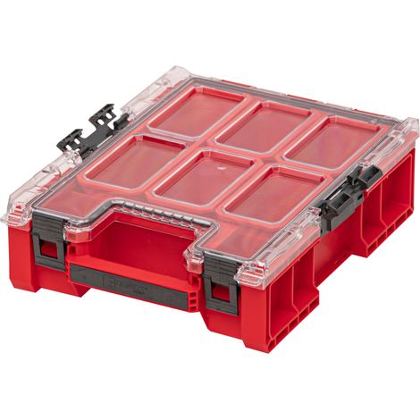 Qbrick System ONE Organizer M Plus RED ULTRA HD Organizer 364 x 264 x 106 mm 4 l stapelbar IP66