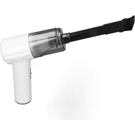 Aspirateur à poussière industriel blanc 90 000 tr/min, aspirateur à poussière à trois vitesses réglables, aspirateur portatif sans fil multifonctionnel (1/5)