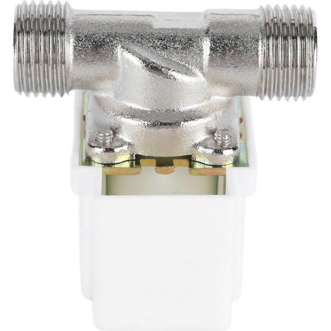 Elektrisches Magnetventil, Einwegventil, normalerweise geschlossen, 1/2-Zoll-Außengewinde, elektrisches Wasserventil, 24 V Gleichstrom