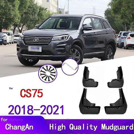 Schmutzfänger für Changan CS75 (2018–2021), Kotflügel vorne und hinten, Spritzschutz, Autozubehör (2018, 2019, 2020, 2021) – schwarz