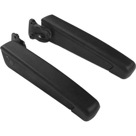 Accoudoir de siège auto réglable, anti-choc en mousse PU noir universel pour voitures et camions (1/5)