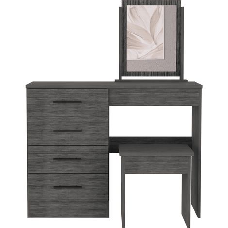 Mesa de Maquillaje con Espejo Kaia y asiento incluido (1/5)