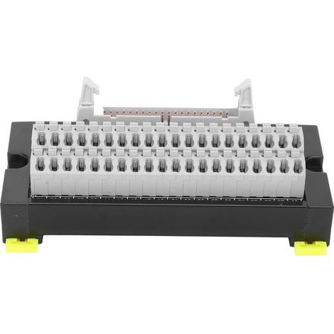 Bornier 40 broches, adaptateur de montage sur Rail DIN, connecteur de commande de commutateur IDC40PDK (1/5)