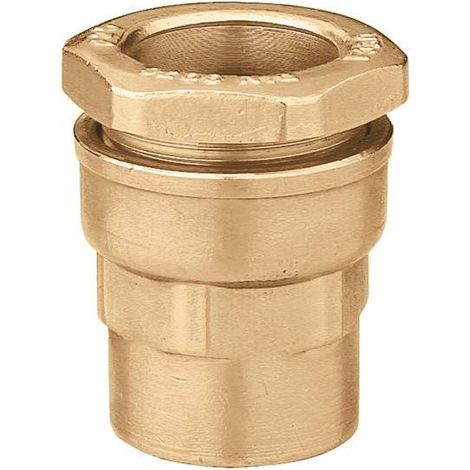 Raccordo femmina. Diametro tubazione Ø27, attacco 3/4"F Caleffi 890527  3/4"M - Ø 27