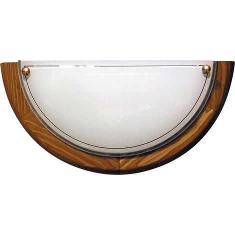 Plafoniera Candellux 11-32457 legno naturale bianca 30cm E27 (1/5)