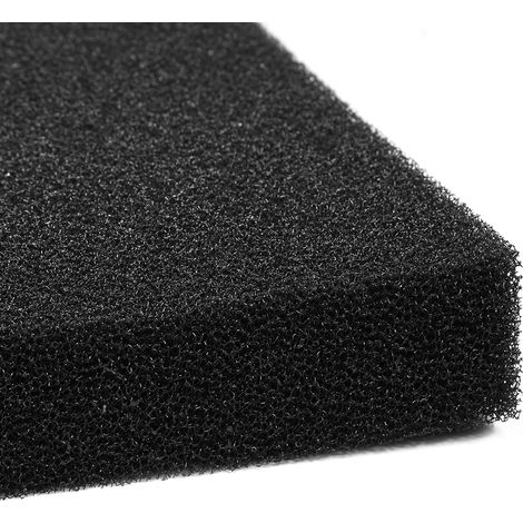 Mousse filtrante pour aquarium récifal, bloc biochimique, éponge de filtration 50 x 50 x 5 cm (1/3)