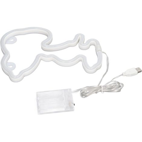 LED-Neon-Nachtlicht in Hundeform, batterie- und USB-betrieben, für die Wandmontage im Innenbereich, ideal für Partys, Geburtstage, Hochzeiten und Bars (1/5)