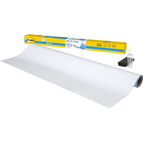 Lavagna in rotolo Post-it Easy Erase, bianca, 91.4 cm x 60.9 cm, 1 rotolo/confezione (1/5)