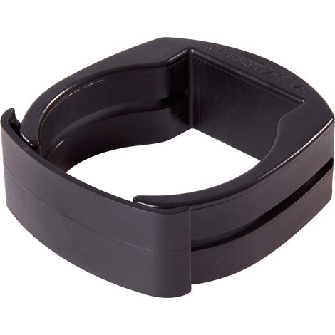 Alberts 656058 Fix-Clip Pro®, per il fissaggio di reti saldate a pali per recinzione, plastica, nero, per Ø pali 60 mm (1/5)