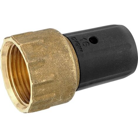 16mm Fitting, Steckfitting, Übergang 16mm, für Verbundrohr (1/2)