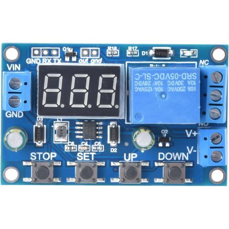 Lastschutzplatine, kompaktes Batterielademodul, Erfassungsbereich 0-60V DC6-40V für Relaisgeräte (1/5)