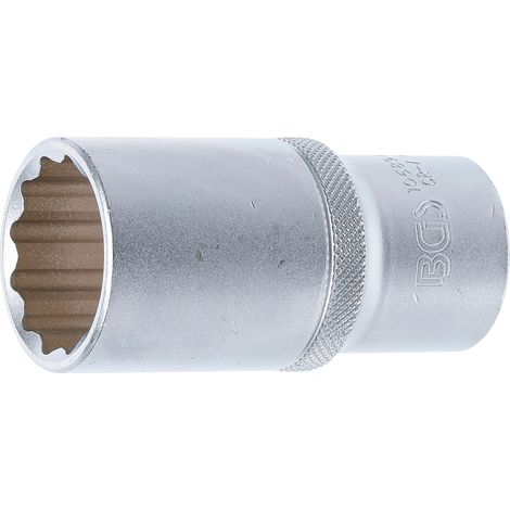 Llave de vaso 12 caras, larga  entrada 12,5 mm (1/2")  28 mm (1/3)