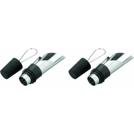 Bec verseur et bouchon en acier inoxydable (lot de 2) (1/3)