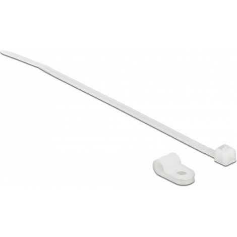 Fascetta di montaggio Delock mounting clamp 4.8 mm resistente al calore resistente all'invecchiamento