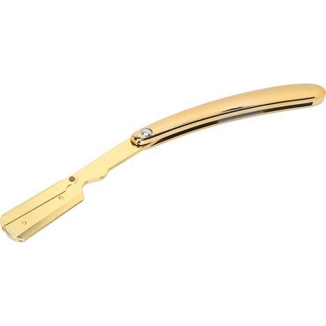 Support de rasoir droit - Conception ergonomique pour un contrôle précis et une prise confortable - Parfait pour les barbiers et salons de coiffure (1/5)