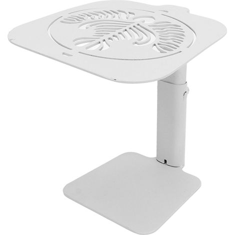 Set aus 2 Kaffeewaagenständern aus Kohlenstoffstahl, höhenverstellbar, wasserdichter Schutz für die Waagestange, weißes Latte-Muster (1/5)