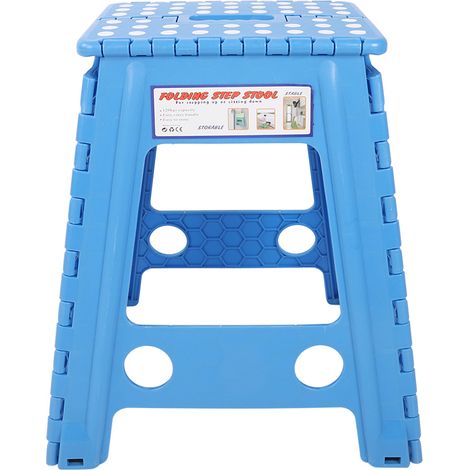 Portable Living Plastic Dots Tabouret pliant anti-dérapant Chaise pliable pour adultes ( 2) (1/5)