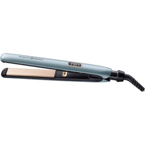 Remington S9300 Piastra per capelli Caldo Nero, Blu 54 W 3 m (1/4)