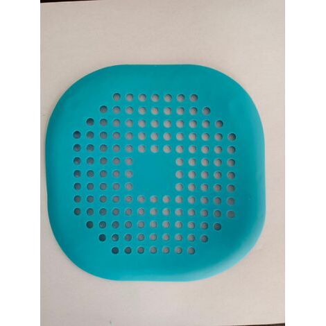 Lot de 6 protège-bondes en silicone anti-obstruction pour évier, bleu ciel (1/4)