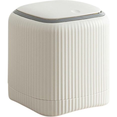 Kleine Mülleimer Mülleimer mit Deckel Mülleimer Büro Mülleimer Schreibtisch Mülleimer Tragbare Mülleimer für Wohnzimmer, Küchen, Badezimmer, Büro (1/5)