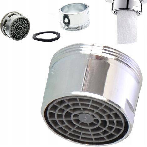 Tapa para grifo de 28 mm, aireador EKO ahorrador de agua para grifos de bañera. (1/5)