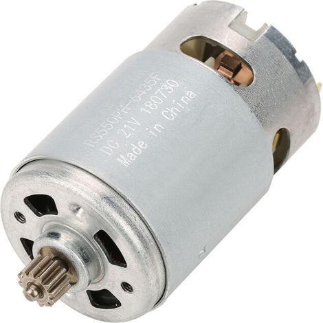Moteur de rechange 12 dents pour perceuse sans fil 21V, double vitesse et haute performance (1/5)