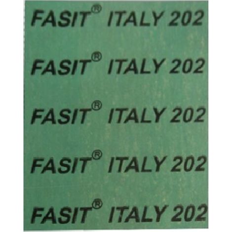 FOGLIO ESENTE AMIANTO FASIT 202 Sp. 1,8 mm  - 50x75 cm