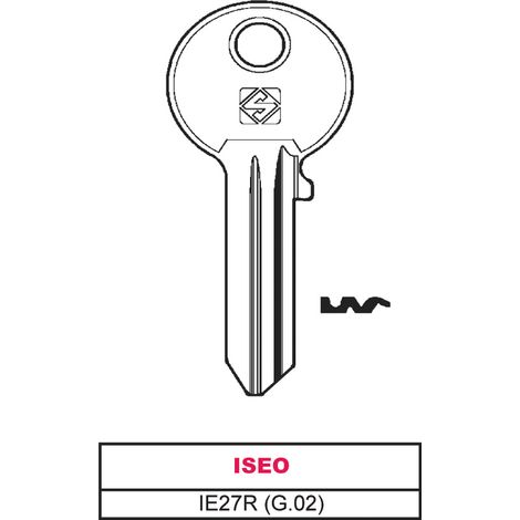 Silca chiave asc ie27r (g.vac 0) iseo (20 pezzi) - Silca