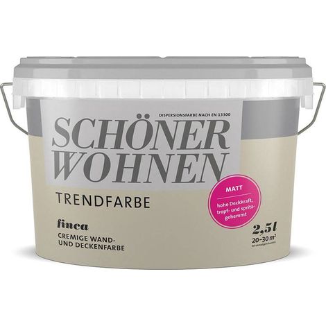 SW Trend Wandfarbe matt 2,5L Finca 1565