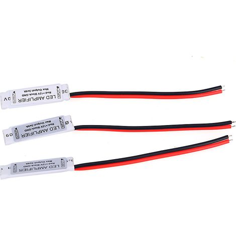 LED signal control amplifier, RGB signal amplifier, signal amplifier for seven-color LED strip lights