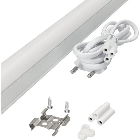 Jandei - Regleta T5 LED 14W con enchufe e interruptor 600mm CCT