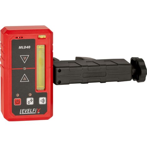 Levelfix MLD40GR Récepteur de base pour lasers à lignes vert/rouge - NETIM - 554197 (1/2)